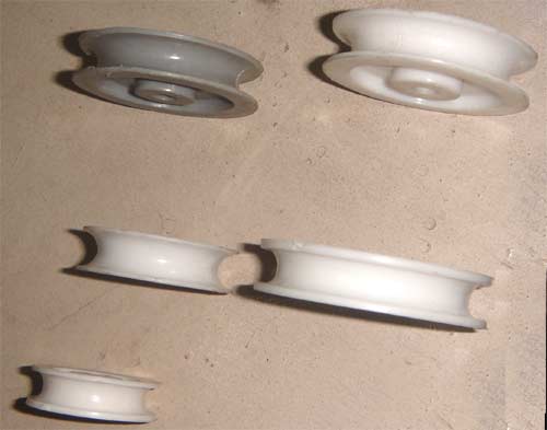 plastic wheel for industrial use